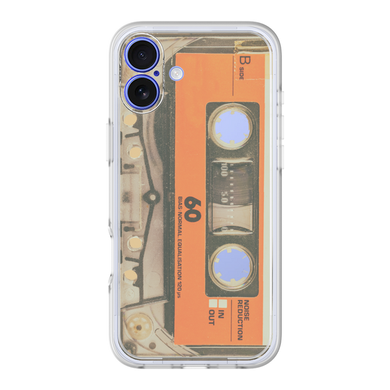 Premium Panel［ RETORO CASSETTE TAPE - Skeleton Orange ］