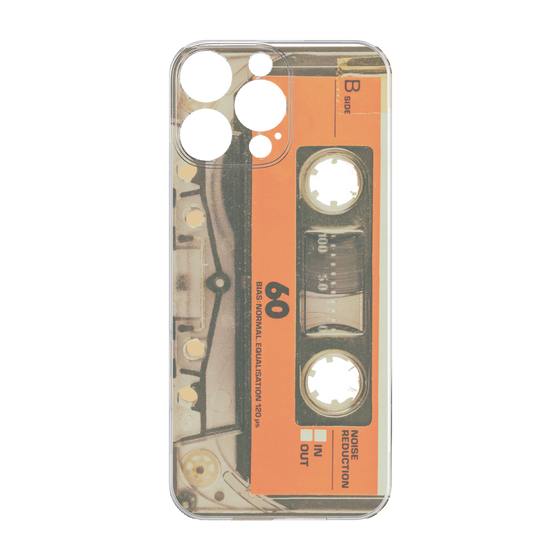 Premium Panel［ RETORO CASSETTE TAPE - Skeleton Orange ］