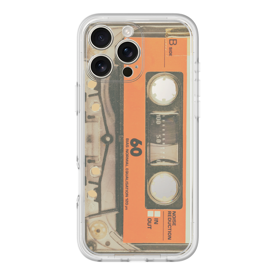 Premium Panel［ RETORO CASSETTE TAPE - Skeleton Orange ］