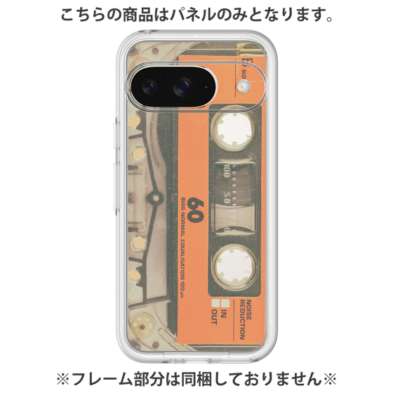 Premium Panel［ RETORO CASSETTE TAPE - Skeleton Orange ］