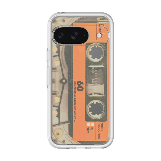 Premium Panel［ RETORO CASSETTE TAPE - Skeleton Orange ］