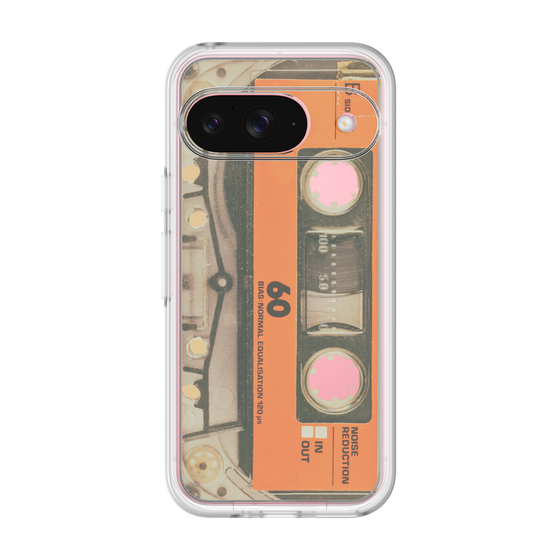 Premium Panel［ RETORO CASSETTE TAPE - Skeleton Orange ］