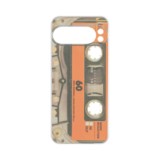 Premium Panel［ RETORO CASSETTE TAPE - Skeleton Orange ］