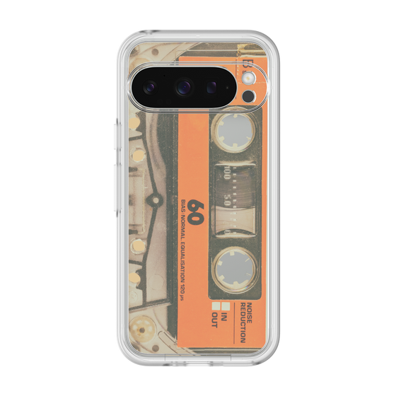 Premium Panel［ RETORO CASSETTE TAPE - Skeleton Orange ］