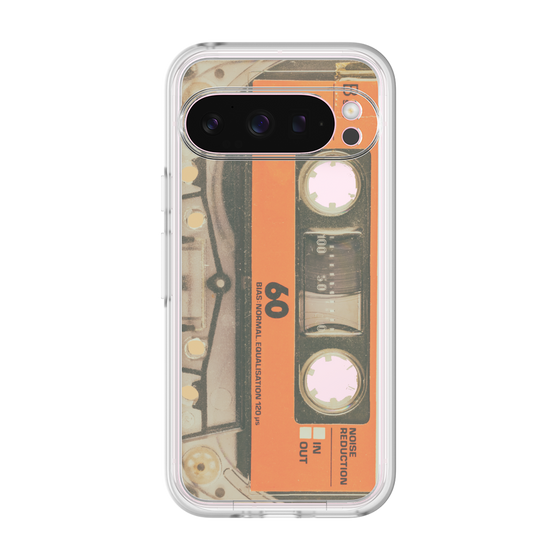 Premium Panel［ RETORO CASSETTE TAPE - Skeleton Orange ］