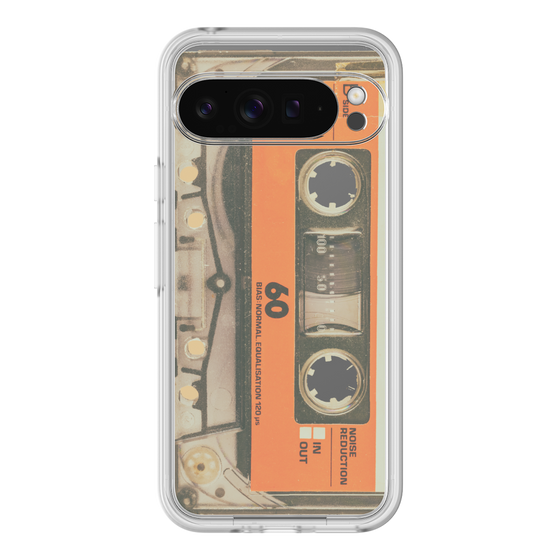 Premium Panel［ RETORO CASSETTE TAPE - Skeleton Orange ］