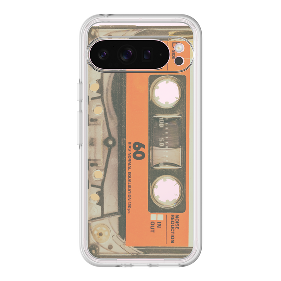 Premium Panel［ RETORO CASSETTE TAPE - Skeleton Orange ］