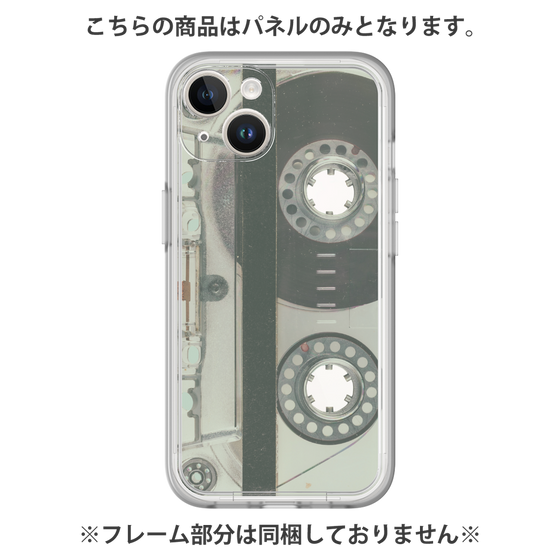 Premium Panel［ RETORO CASSETTE TAPE - Skeleton Blue ］