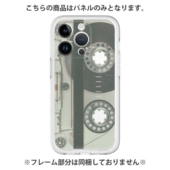 Premium Panel［ RETORO CASSETTE TAPE - Skeleton Blue ］