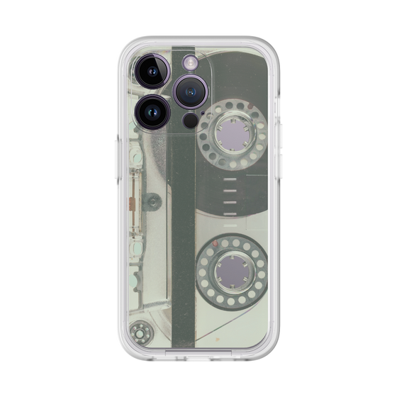 Premium Panel［ RETORO CASSETTE TAPE - Skeleton Blue ］