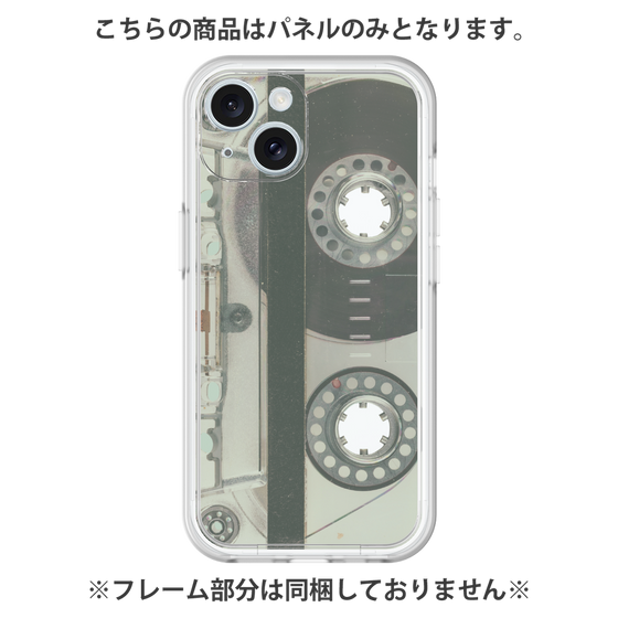 Premium Panel［ RETORO CASSETTE TAPE - Skeleton Blue ］