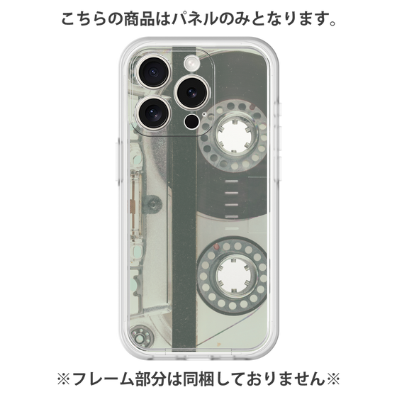 Premium Panel［ RETORO CASSETTE TAPE - Skeleton Blue ］