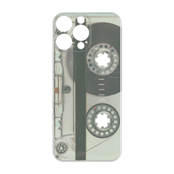 Premium Panel［ RETORO CASSETTE TAPE - Skeleton Blue ］