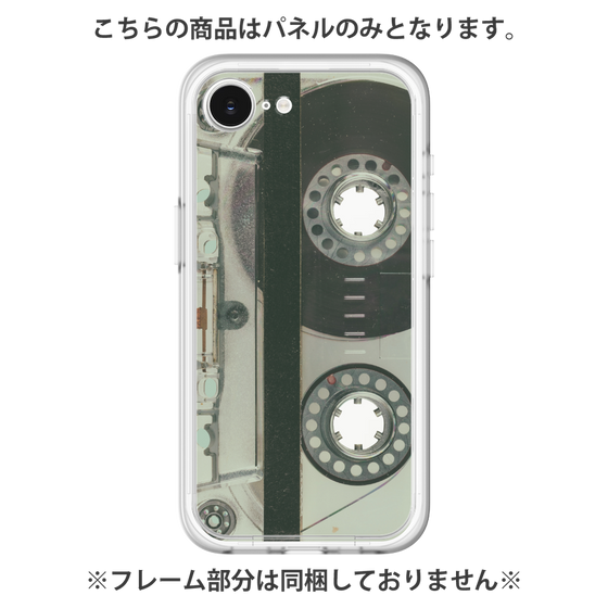 Premium Panel［ RETORO CASSETTE TAPE - Skeleton Blue ］