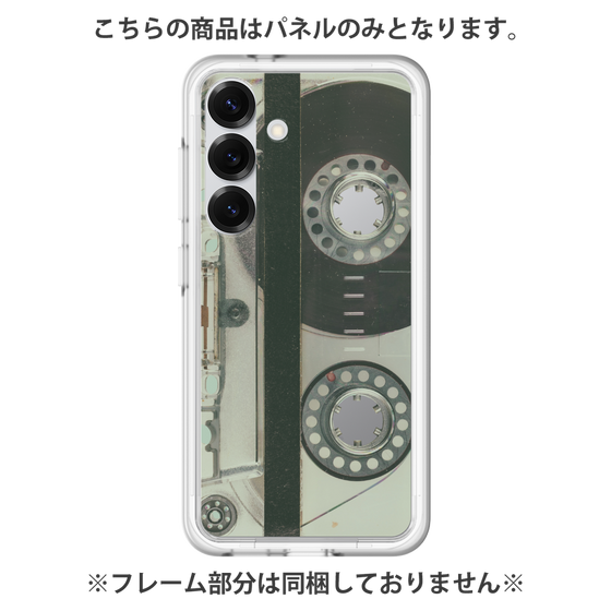 Premium Panel［ RETORO CASSETTE TAPE - Skeleton Blue ］