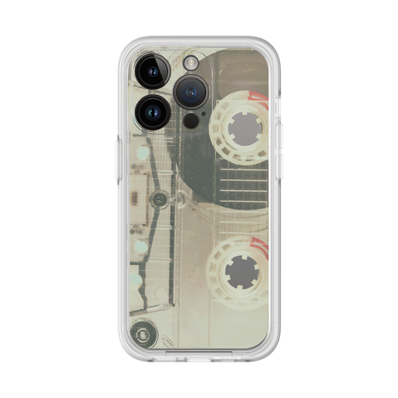 Premium Panel［ RETORO CASSETTE TAPE - Skeleton Red ］