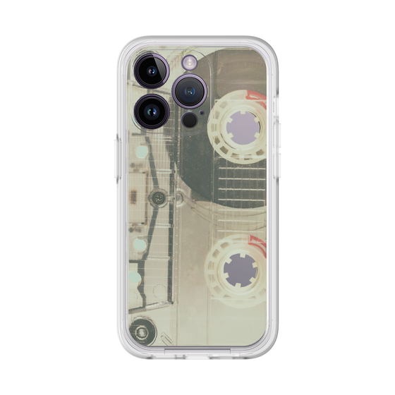 Premium Panel［ RETORO CASSETTE TAPE - Skeleton Red ］