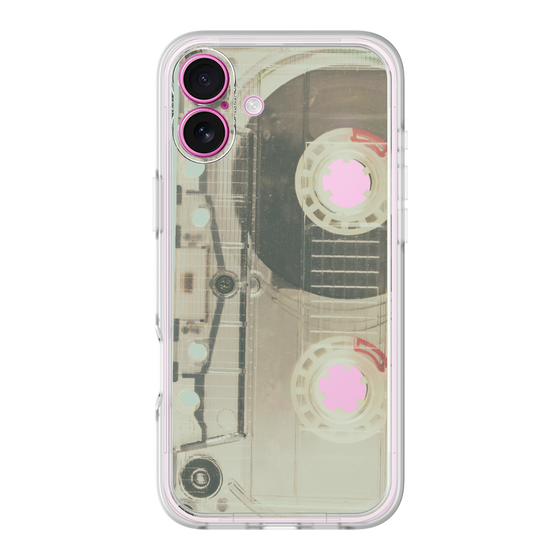 Premium Panel［ RETORO CASSETTE TAPE - Skeleton Red ］