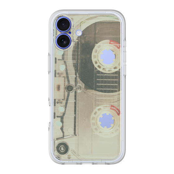 Premium Panel［ RETORO CASSETTE TAPE - Skeleton Red ］