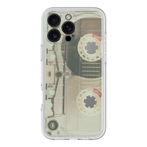 Premium Panel［ RETORO CASSETTE TAPE - Skeleton Red ］