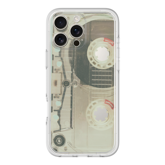 Premium Panel［ RETORO CASSETTE TAPE - Skeleton Red ］