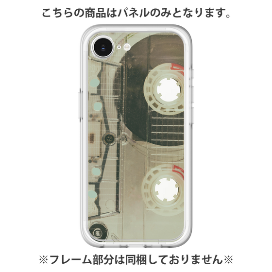 Premium Panel［ RETORO CASSETTE TAPE - Skeleton Red ］