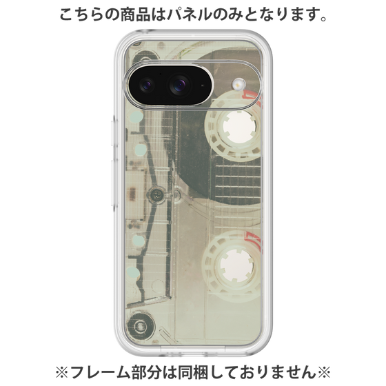 Premium Panel［ RETORO CASSETTE TAPE - Skeleton Red ］