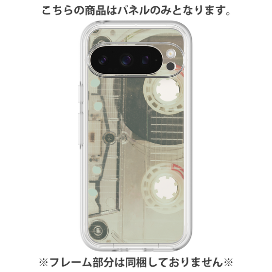 Premium Panel［ RETORO CASSETTE TAPE - Skeleton Red ］