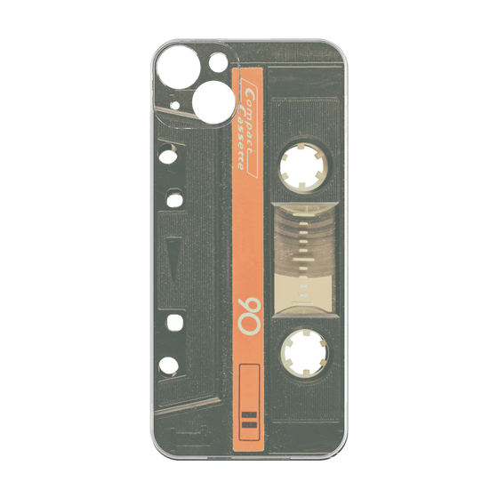 Premium Panel［ RETORO CASSETTE TAPE - Opacity Black ］