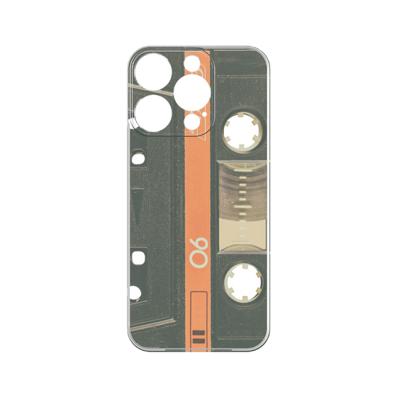 Premium Panel［ RETORO CASSETTE TAPE - Opacity Black ］