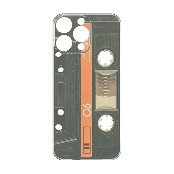 Premium Panel［ RETORO CASSETTE TAPE - Opacity Black ］