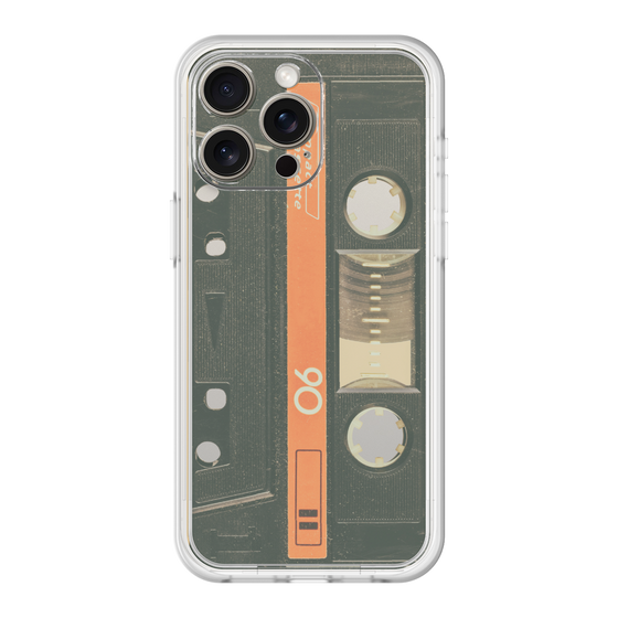 Premium Panel［ RETORO CASSETTE TAPE - Opacity Black ］
