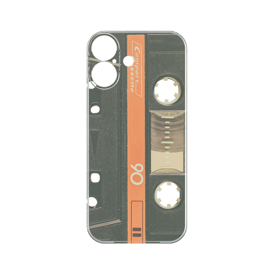 Premium Panel［ RETORO CASSETTE TAPE - Opacity Black ］