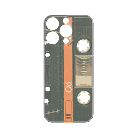 Premium Panel［ RETORO CASSETTE TAPE - Opacity Black ］