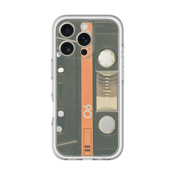 Premium Panel［ RETORO CASSETTE TAPE - Opacity Black ］