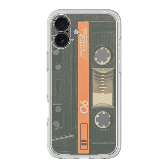 Premium Panel［ RETORO CASSETTE TAPE - Opacity Black ］