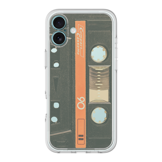 Premium Panel［ RETORO CASSETTE TAPE - Opacity Black ］