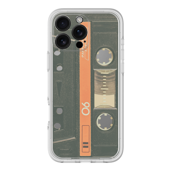 Premium Panel［ RETORO CASSETTE TAPE - Opacity Black ］