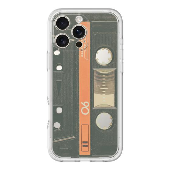 Premium Panel［ RETORO CASSETTE TAPE - Opacity Black ］