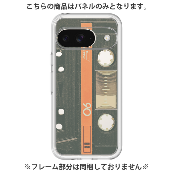 Premium Panel［ RETORO CASSETTE TAPE - Opacity Black ］