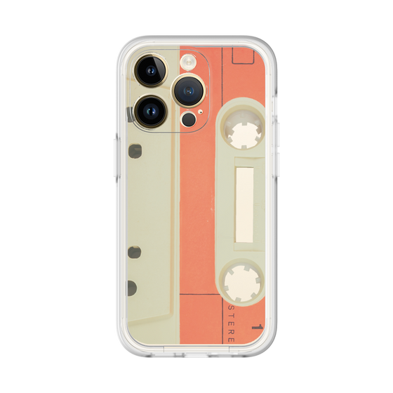 Premium Panel［ RETORO CASSETTE TAPE - Opacity White ］