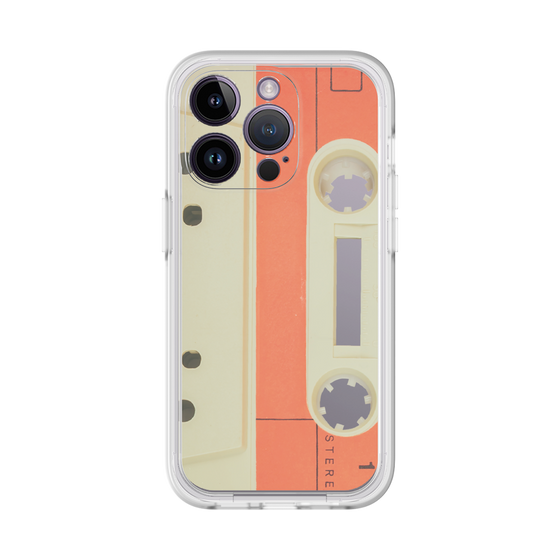 Premium Panel［ RETORO CASSETTE TAPE - Opacity White ］