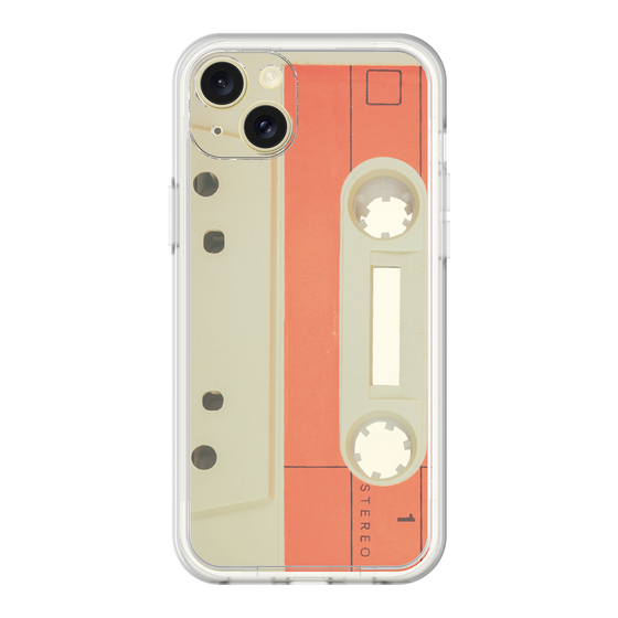 Premium Panel［ RETORO CASSETTE TAPE - Opacity White ］