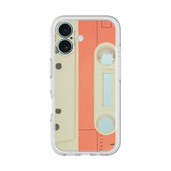 Premium Panel［ RETORO CASSETTE TAPE - Opacity White ］
