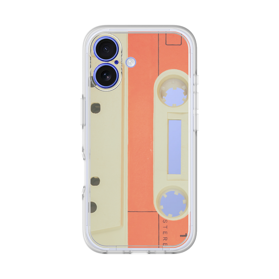 Premium Panel［ RETORO CASSETTE TAPE - Opacity White ］