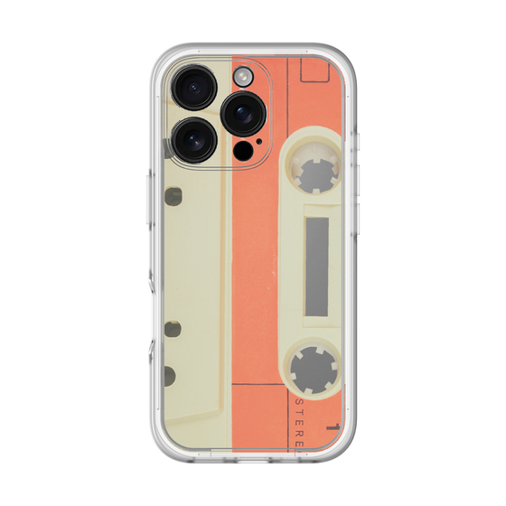 Premium Panel［ RETORO CASSETTE TAPE - Opacity White ］