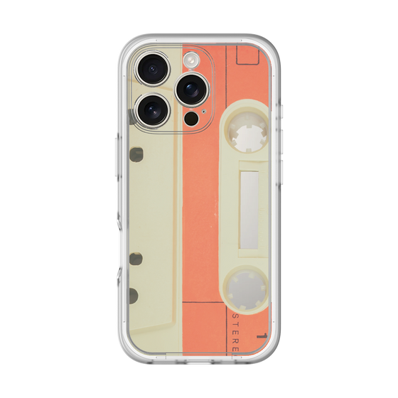 Premium Panel［ RETORO CASSETTE TAPE - Opacity White ］