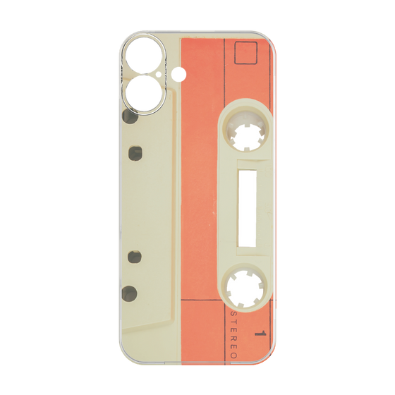 Premium Panel［ RETORO CASSETTE TAPE - Opacity White ］