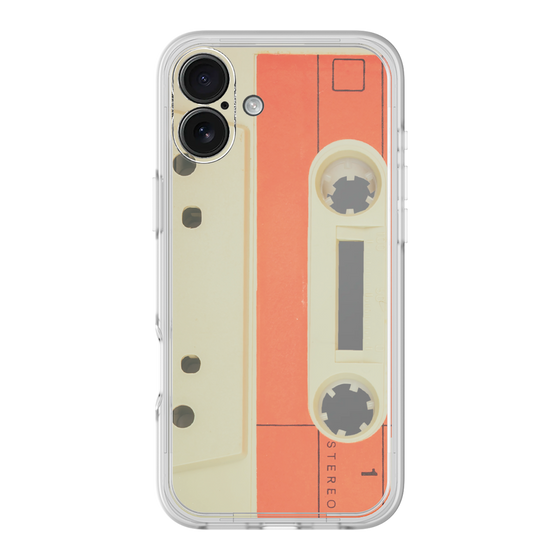 Premium Panel［ RETORO CASSETTE TAPE - Opacity White ］