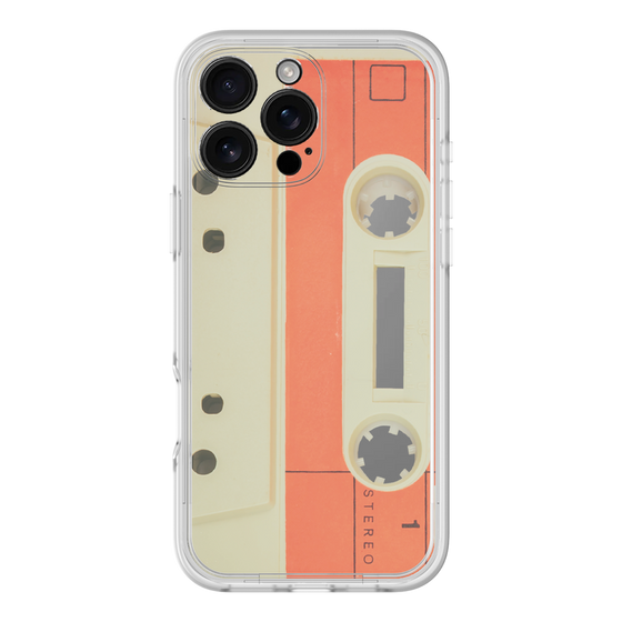 Premium Panel［ RETORO CASSETTE TAPE - Opacity White ］